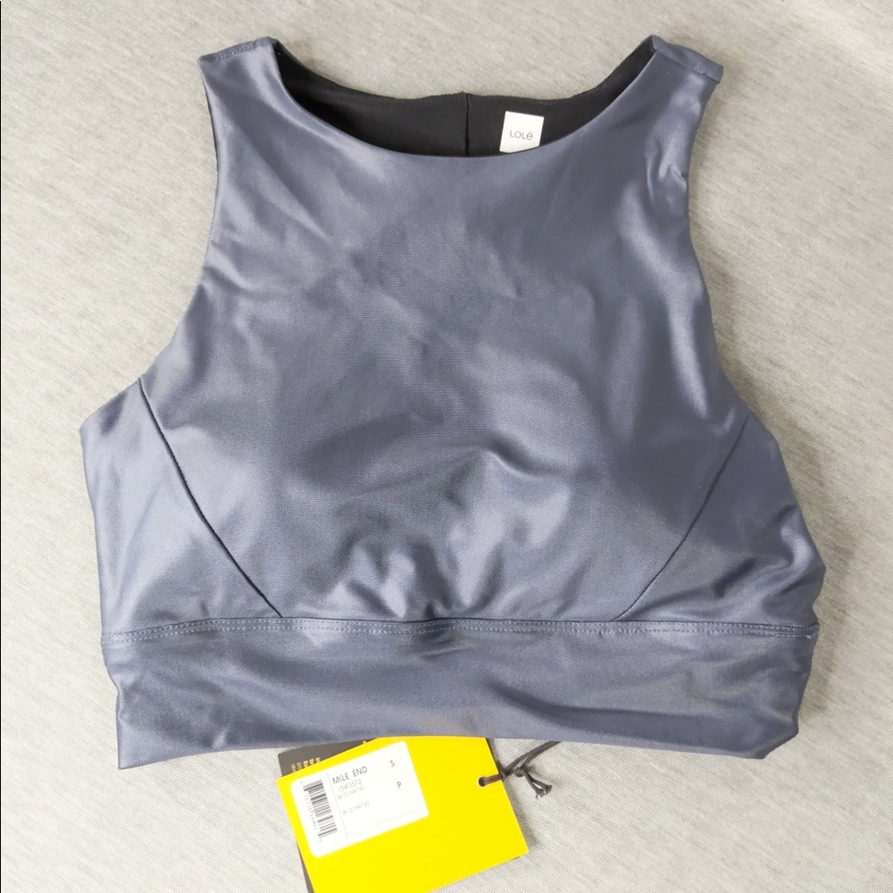 5x 👯♀️Host Pick⚡️Lole Mile End Crop Top/ Sports Bra - Picture 4 of 11